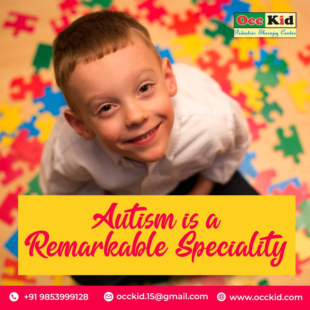 Autism is a Remarkable Speciality | OccKid Pediatric Therapy Center